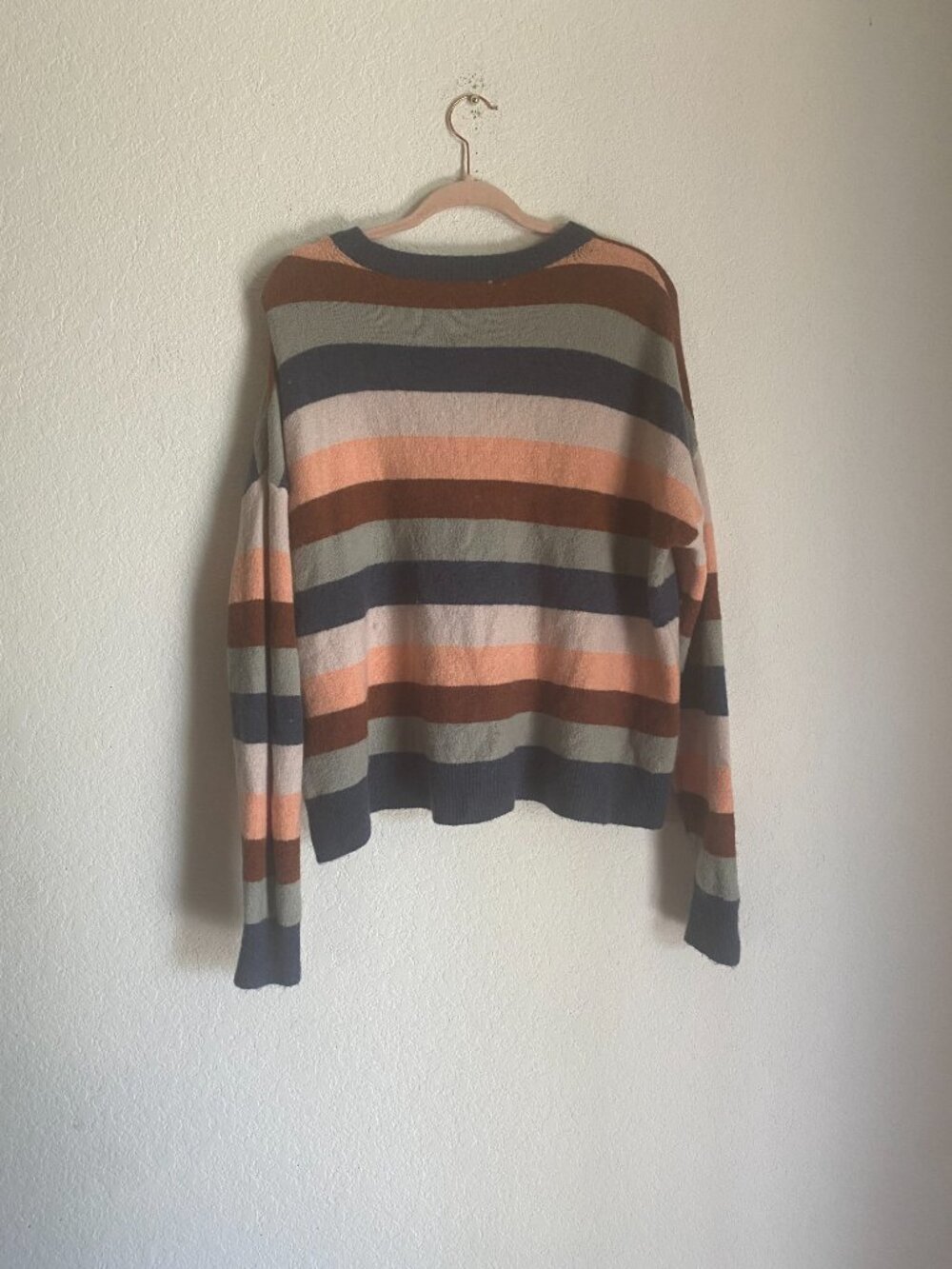 Madewell Mixed Striped Elmwood Pullover Sweater - Picture 4 of 4
